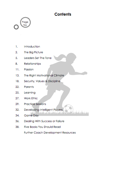 Handbook 3 - The Perfect Coaching Environment for Young Players