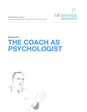 The Coach As Psychologist